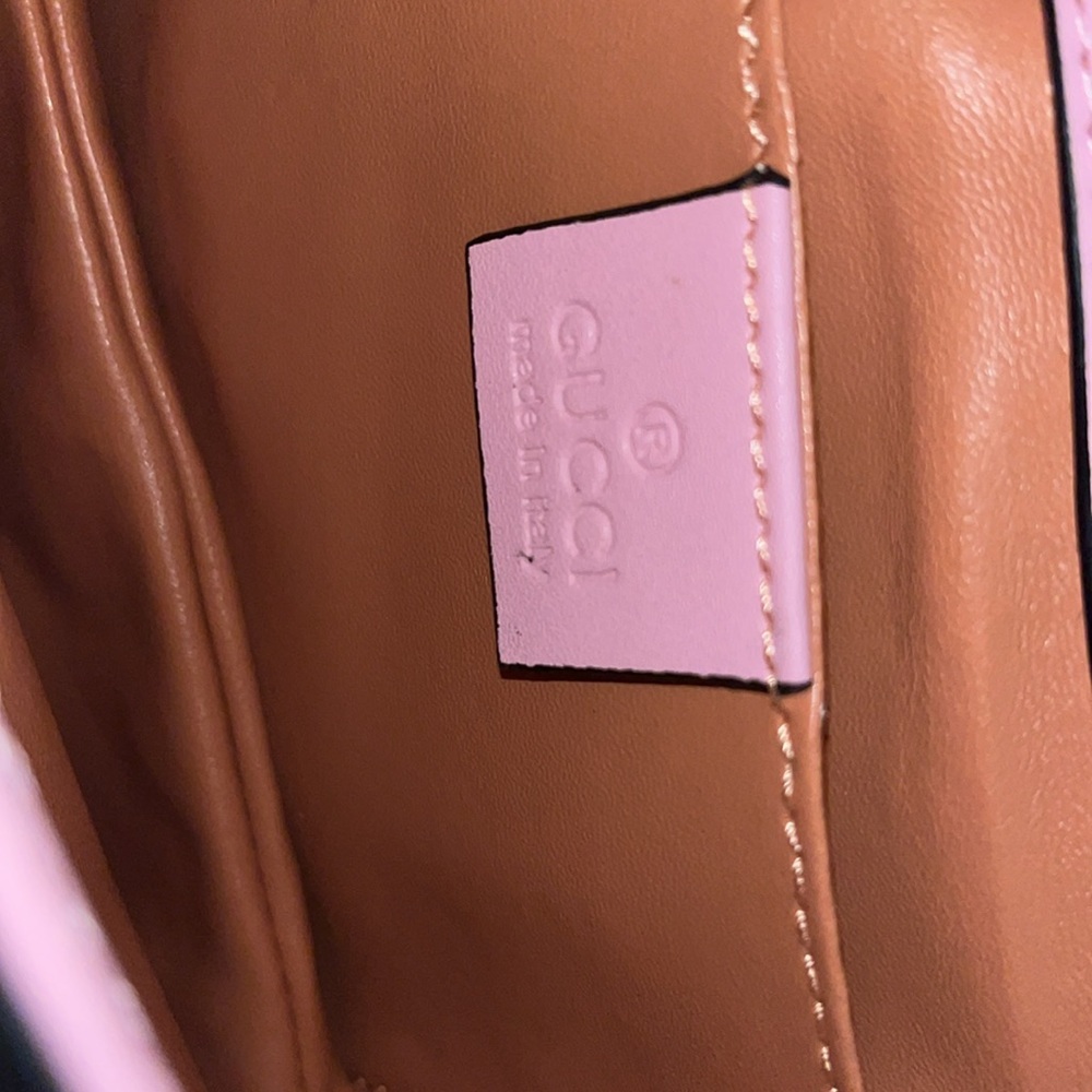 Gucci Calfskin Pearl Bee Broadway Mini Shoulder Bag - Picture 10 of 15